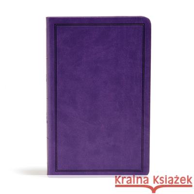 KJV Deluxe Gift Bible, Purple Leathertouch Holman Bible Publishers 9781087702759 Holman Bibles - książka