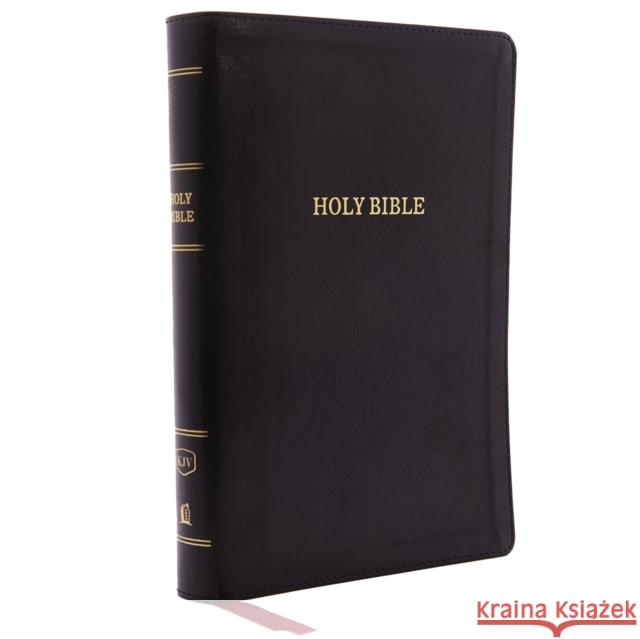 KJV, Deluxe Reference Bible, Giant Print, Imitation Leather, Black, Indexed, Red Letter Edition Thomas Nelson 9780785215424 Thomas Nelson Publishers - książka