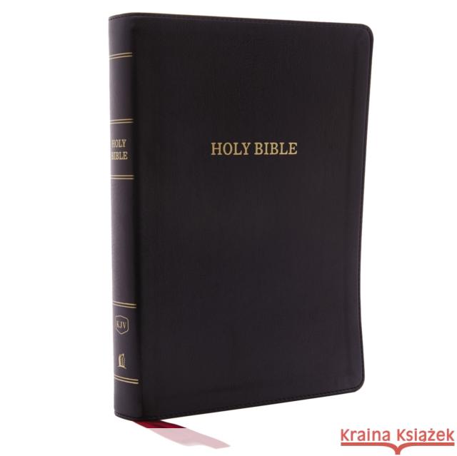 KJV, Deluxe Reference Bible, Giant Print, Imitation Leather, Black, Red Letter Edition Thomas Nelson 9780785215417 Thomas Nelson - książka