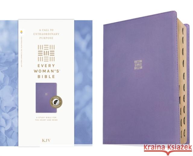 KJV Every Woman's Bible, Filament Ed., Periwinkle, Indexed  9781496485052 Tyndale House Publishers - książka