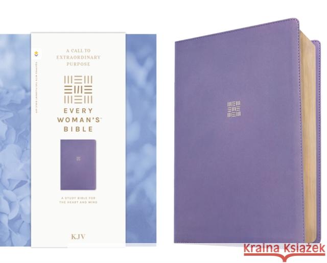KJV Every Woman's Bible, Filament Enabled, Periwinkle  9781496485045 Tyndale House Publishers - książka