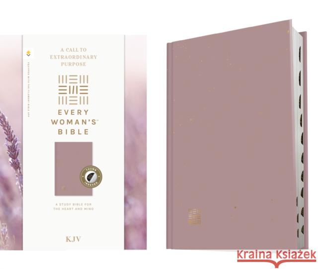 KJV Every Woman's Bible, Filament Enabled, Plum, Indexed  9781496485014 Tyndale House Publishers - książka