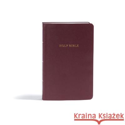 KJV Gift and Award Bible, Burgundy Imitation Leather Holman Bible Staff 9781535990905 Holman Bibles - książka