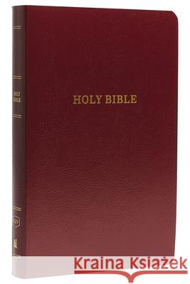 KJV, Gift and Award Bible, Imitation Leather, Burgundy, Red Letter Edition Thomas Nelson 9780718097875 Thomas Nelson - książka