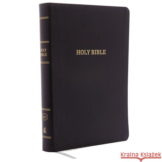 KJV Holy Bible: Giant Print with 53,000 Cross References, Black Bonded Leather, Red Letter, Comfort Print: King James Version Thomas Nelson 9780785215356 Thomas Nelson - książka