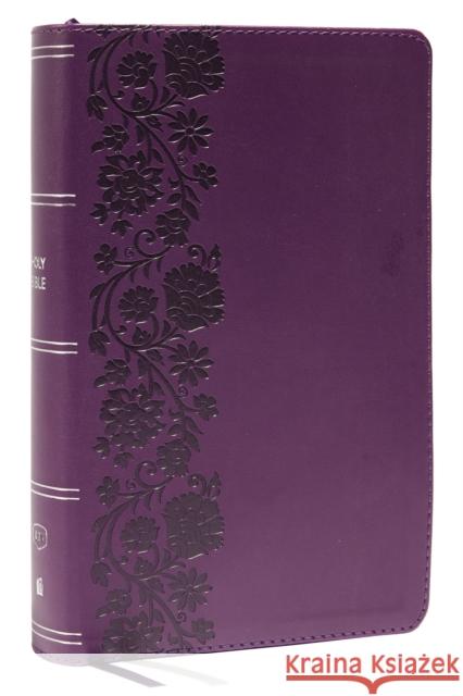 KJV Holy Bible: Large Print Single-Column with 43,000 End-of-Verse Cross References, Purple Leathersoft, Personal Size, Red Letter, Comfort Print: King James Version Thomas Nelson 9780785291107 Thomas Nelson - książka