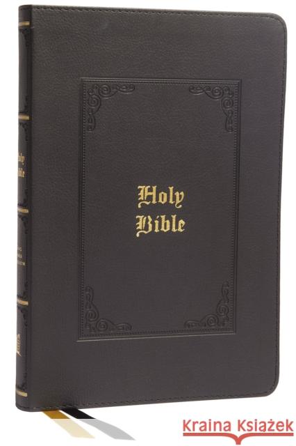 KJV Holy Bible: Large Print Thinline, Black Leathersoft, Red Letter, Comfort Print: King James Version Thomas Nelson 9780785241898 Thomas Nelson - książka