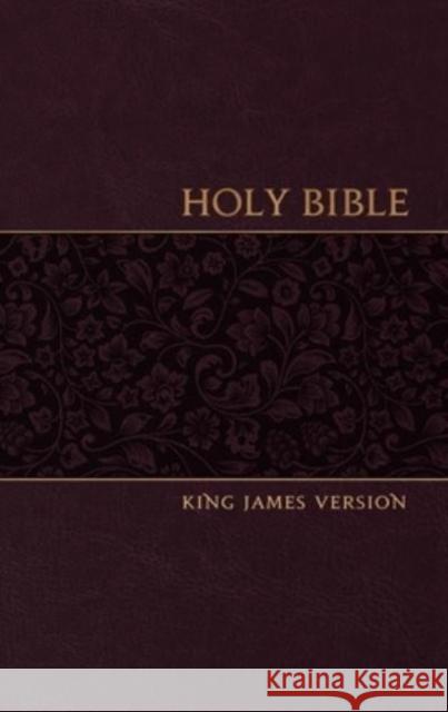 KJV Holy Bible Personal Mulberry  9781424565573 Broadstreet Publishing - książka