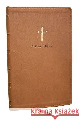 KJV Holy Bible, Ultra Thinline, Brown Leathersoft, Red Letter, Comfort Print Thomas Nelson 9781400338337 Thomas Nelson - książka
