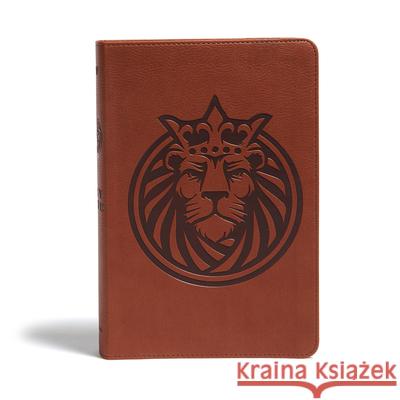 KJV Kids Bible, Lion Leathertouch Holman Bible Staff 9781087710914 Holman Bibles - książka