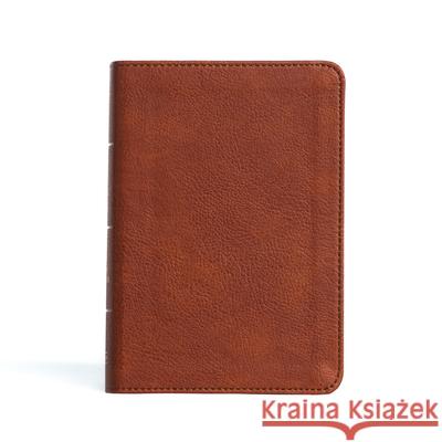 KJV Large Print Compact Reference Bible, Burnt Sienna Leathertouch Holman Bible Staff 9781430082675 Holman Bibles - książka