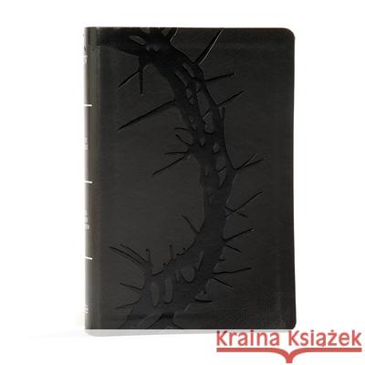 KJV Large Print Personal Size Reference Bible, Charcoal Leathertouch Indexed Holman Bible Staff 9781535935708 Holman Bibles - książka