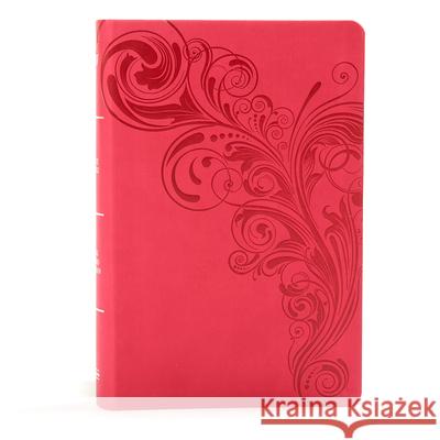 KJV Large Print Personal Size Reference Bible, Pink Leathertouch Holman Bible Staff 9781535935654 Holman Bibles - książka