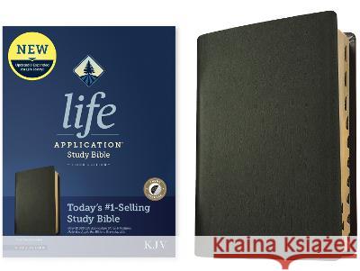 KJV Life Application Study Bible, Third Edition (Red Letter, Genuine Leather, Black, Indexed) Tyndale 9781496477378 Tyndale House Publishers - książka
