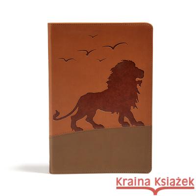 KJV One Big Story Bible, Brown Lion Leathertouch Holman Bible Publishers 9781535990639 Holman Bibles - książka