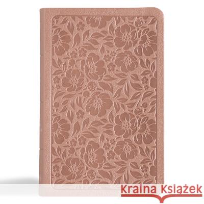 KJV Personal Size Bible, Rose Gold Leathertouch Csb Bibles by Holman 9781087751399 Holman Bibles - książka