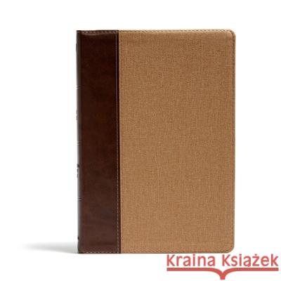 KJV Rainbow Study Bible, Brown/Tan Leathertouch Holman Bible Staff 9781087722030 Holman Bibles - książka