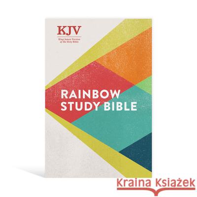 KJV Rainbow Study Bible, Hardcover Holman Bible Staff 9781087721873 Holman Bibles - książka