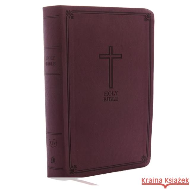 KJV, Reference Bible, Personal Size Giant Print, Imitation Leather, Burgundy, Red Letter Edition Thomas Nelson 9780785215523 Thomas Nelson - książka