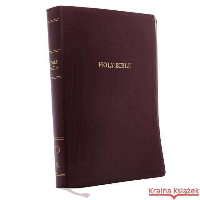 KJV, Reference Bible, Super Giant Print, Leather-Look, Burgundy, Indexed, Red Letter Edition Thomas Nelson 9780785215653 Thomas Nelson - książka