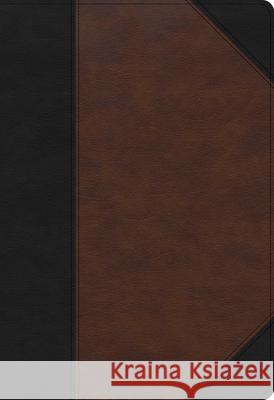 KJV Super Giant Print Reference Bible, Black/Brown Leathertouch, Indexed Holman Bible Staff 9781087743073 Holman Bibles - książka