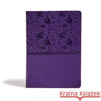 KJV Super Giant Print Reference Bible, Purple Leathertouch Holman Bible Staff 9781535954266 Holman Bibles - książka