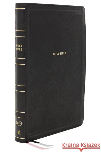 Kjv, Thinline Bible, Giant Print, Leathersoft, Black, Red Letter Edition, Comfort Print: Holy Bible, King James Version  9780785231677 Thomas Nelson - książka