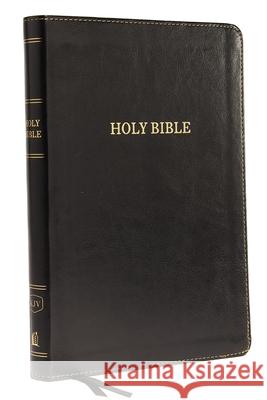 KJV, Thinline Bible, Large Print, Imitation Leather, Black, Indexed, Red Letter Edition Thomas Nelson 9780785217664 Thomas Nelson - książka