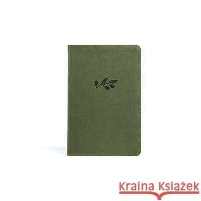 KJV Thinline Bible, Olive Leathertouch Holman Bible Publishers 9781087774671 Holman Bibles - książka