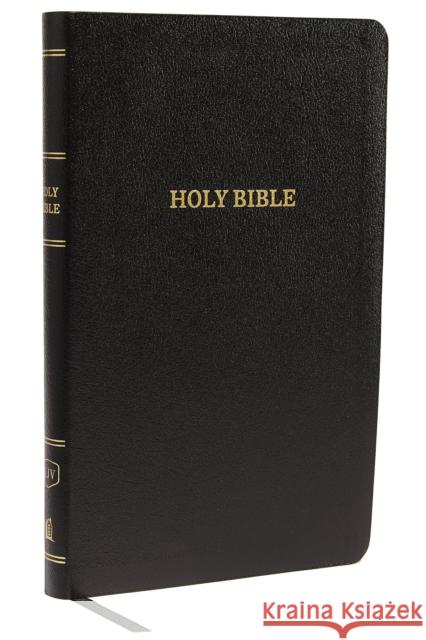 KJV, Thinline Reference Bible, Leather-Look, Black, Red Letter Edition Thomas Nelson 9780785215738 Thomas Nelson - książka