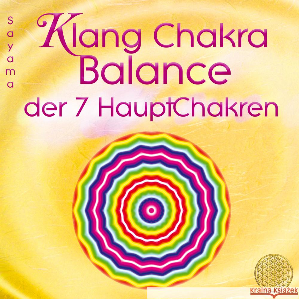 KLANG CHAKRA BALANCE DER SIEBEN HAUPTCHAKREN, Audio-CD Sayama 9783954475094 AMRA Verlag - książka