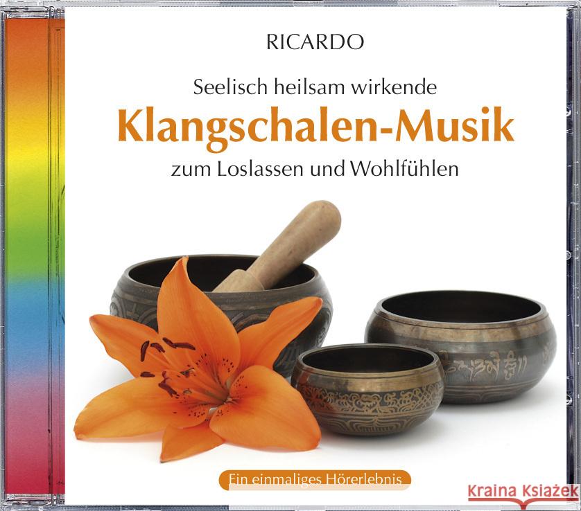Klangschalen-Musik, Audio-CD Ricardo 9783893215638 Neptun Media - książka