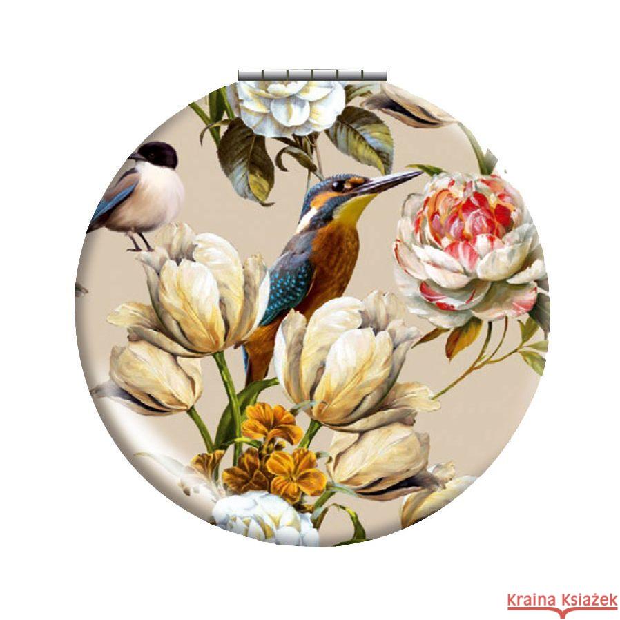 Klappspiegel Eisvogel beige  4048809030190 CEDON MuseumsShops - książka