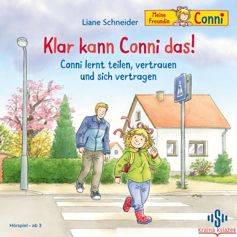 Klar kann Conni das! / Conni lernt teilen, vertrauen und sich vertragen, 1 Audio-CD Schneider, Liane 9783745605495 Silberfisch - książka