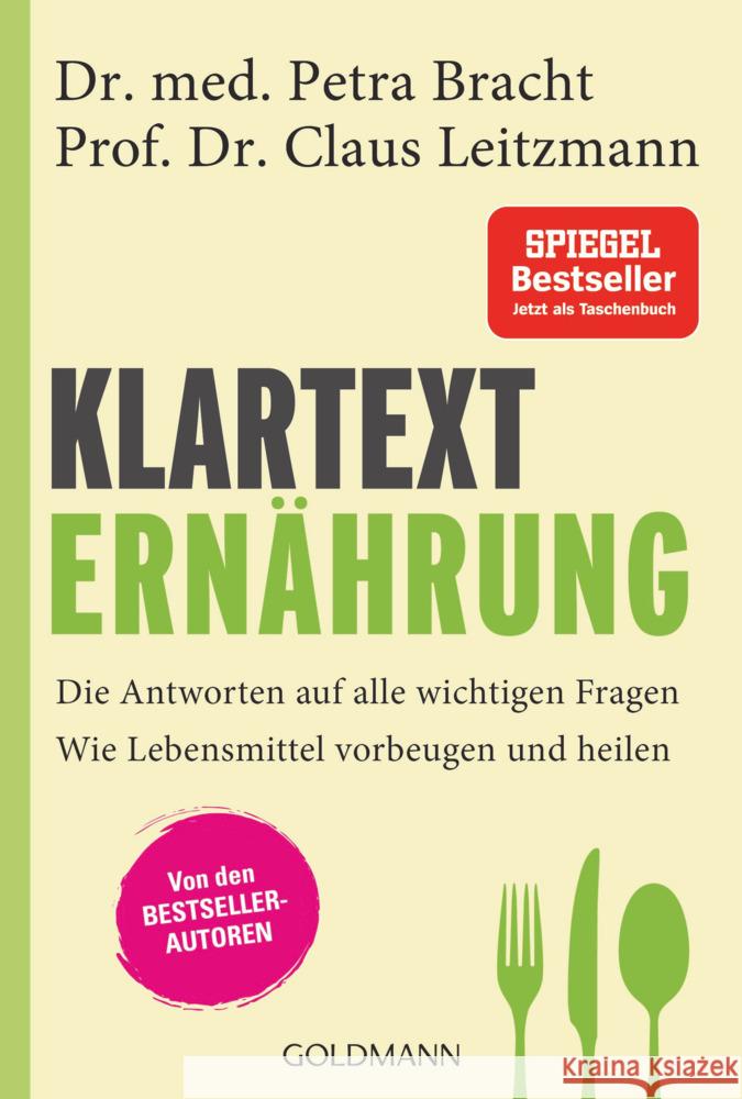 Klartext Ernährung Bracht, Petra, Leitzmann, Claus 9783442179275 Goldmann - książka