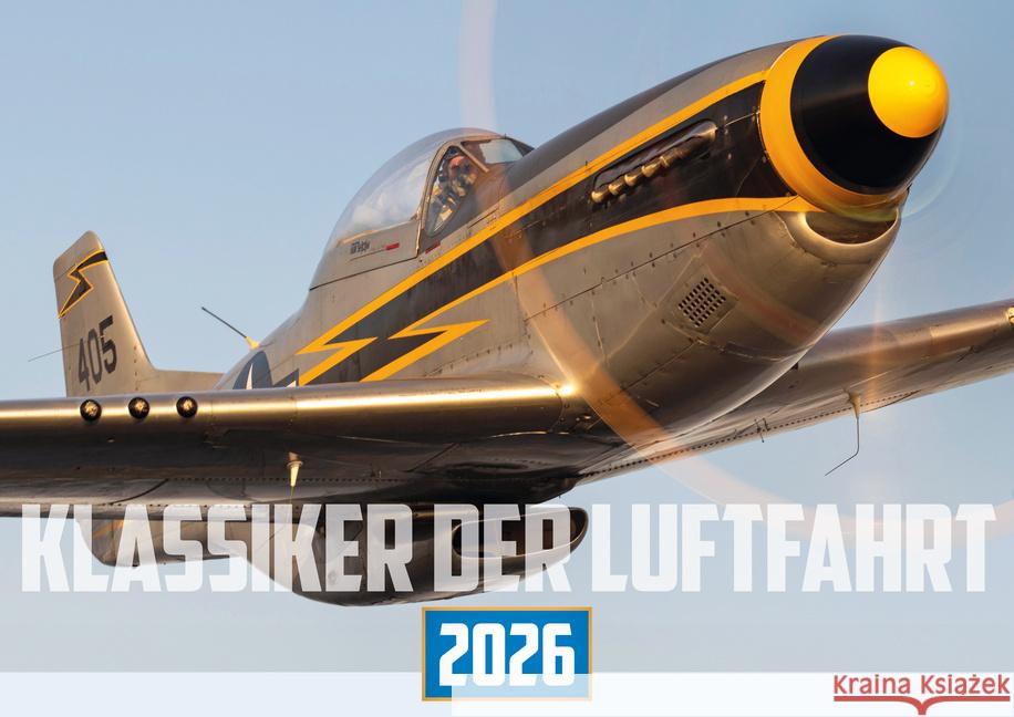 Klassiker der Luftfahrt Kalender 2026  9783613322509 Motorbuch Verlag - książka
