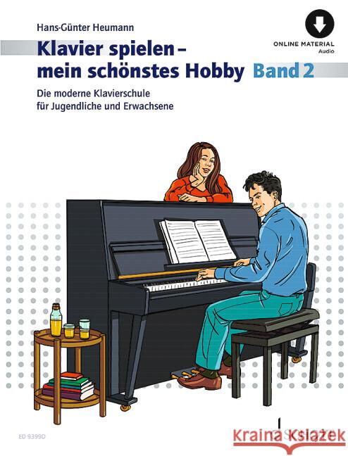 Klavierspielen - mein schönstes Hobby Heumann, Hans-Günter 9783795799106 Schott Music, Mainz - książka