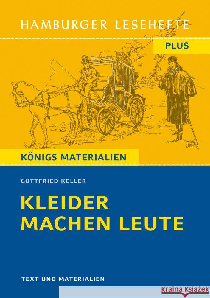 Kleider machen Leute Keller, Gottfried 9783804425842 Hamburger Lesehefte - książka