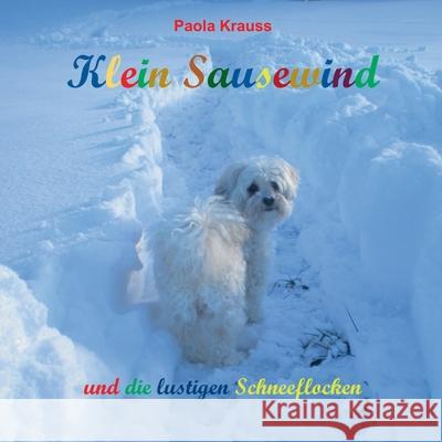 Klein Sausewind: und die lustigen Schneeflocken Paola Krauss 9783754372920 Books on Demand - książka