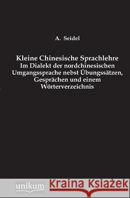 Kleine Chinesische Sprachlehre Seidel, A. 9783845745206 UNIKUM - książka