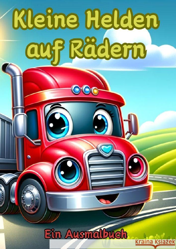 Kleine Helden auf R?dern: Ein Ausmalbuch Maxi Pinselzauber 9783384125033 Tredition Gmbh - książka