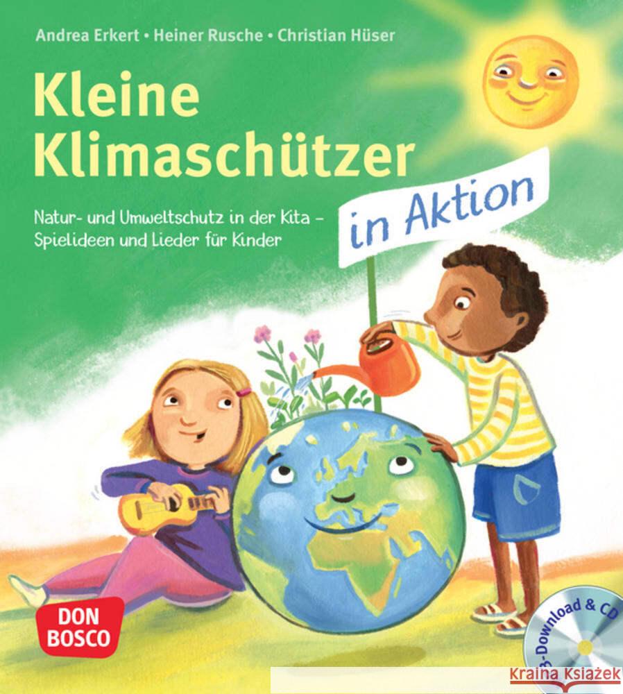 Kleine Klimaschützer in Aktion, m. 1 Beilage Erkert, Andrea 9783769825336 Don Bosco Medien - książka