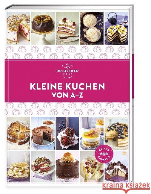 Kleine Kuchen von A-Z  9783767017795 Dr. Oetker Verlag KG - książka