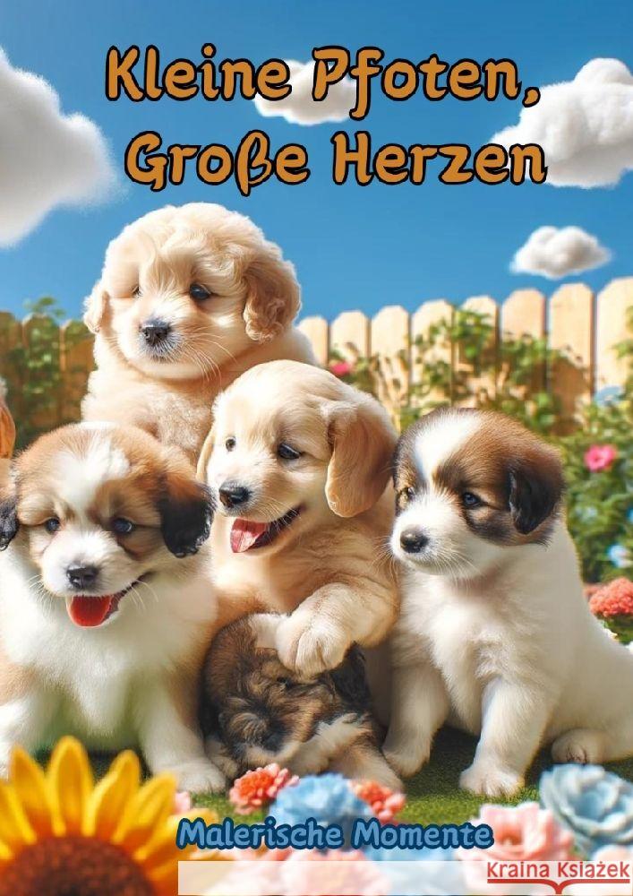 Kleine Pfoten, Gro?e Herzen: Malerische Momente Maxi Pinselzauber 9783384140135 Tredition Gmbh - książka