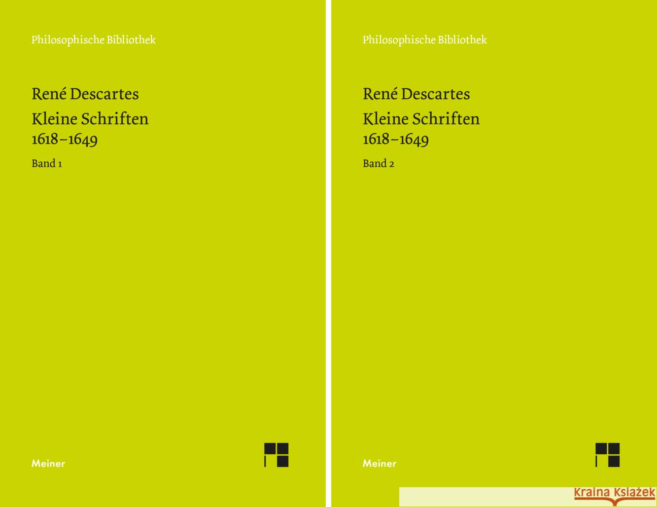 Kleine Schriften 1618-1649, m. 2 Buch Descartes, René 9783787342334 Meiner - książka