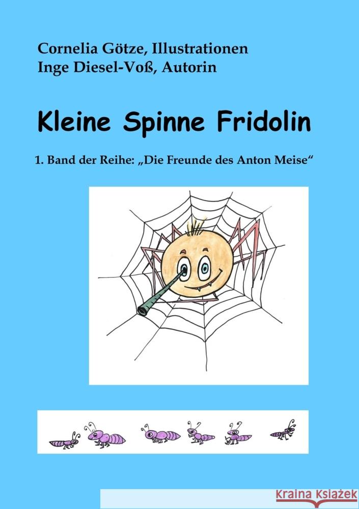 Kleine Spinne Fridolin Diesel-Voß, Inge 9783347832015 tredition - książka