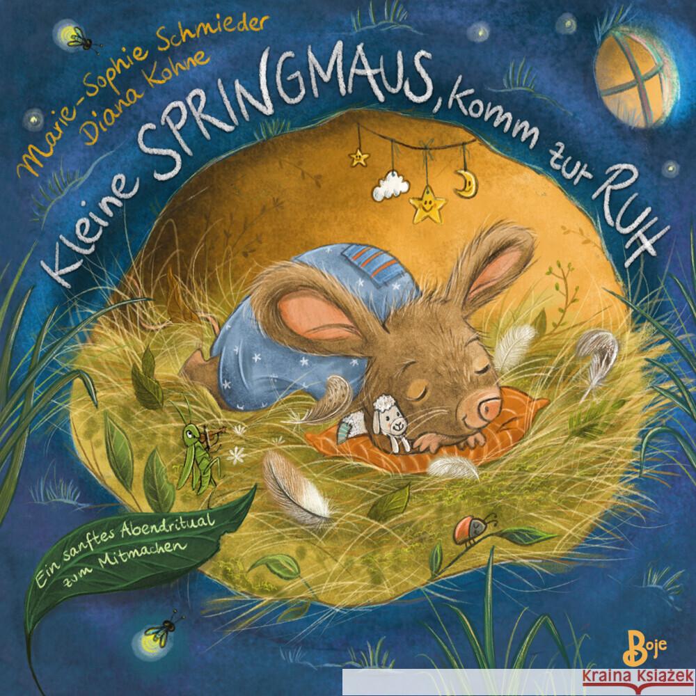 Kleine Springmaus, komm zur Ruh Schmieder, Marie-Sophie 9783414826770 Boje Verlag - książka