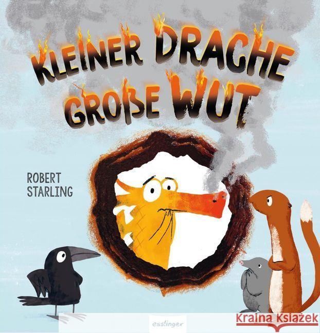Kleiner Drache - große Wut Starling, Robert 9783480233915 Esslinger - książka