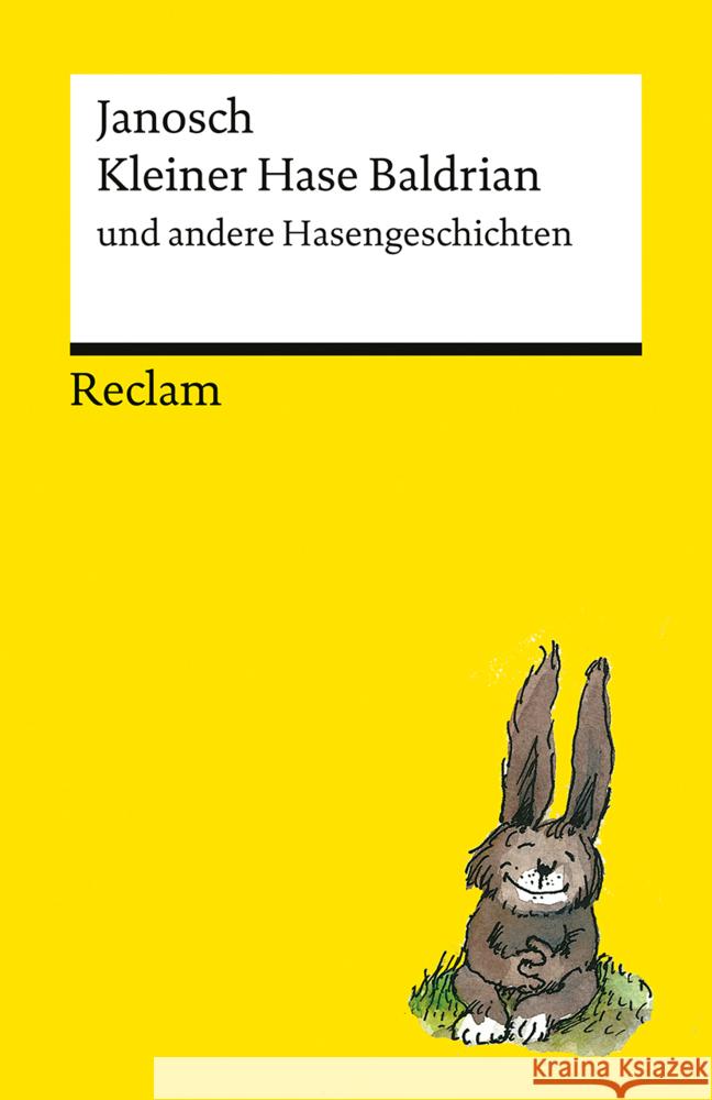 Kleiner Hase Baldrian und andere Hasengeschichten Janosch 9783150146408 Reclam, Ditzingen - książka