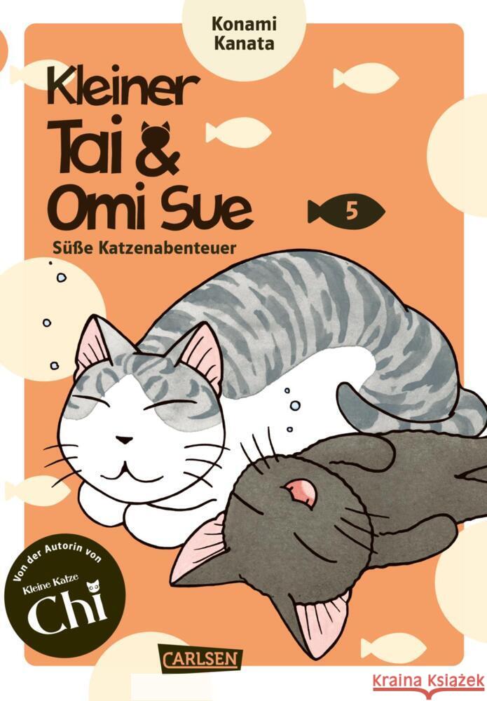 Kleiner Tai & Omi Sue - Süße Katzenabenteuer 5 Kanata, Konami 9783551767271 Carlsen Manga - książka